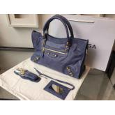 Balenciaga Giant Gold City Dark Blue CY00298