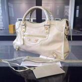 Balenciaga Giant Gold City White CY00488