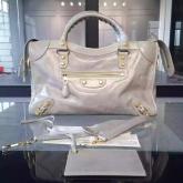 Balenciaga Giant Gold City Pale Grey Replica CY00588