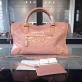 Replica Balenciaga Giant Gold City Powder Pink CY00650