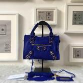 Balenciaga Classic Goatskin Metallic Edge City Blue Replica CY00684