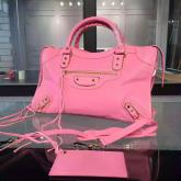 Balenciaga Classic Goatskin Metallic Edge City Pink CY00701