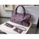 Balenciaga Giant Gold City Light Lavender CY00752