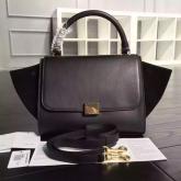 Celine Trapeze Small/Medium Tote Bag Black CY00015