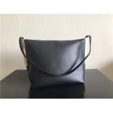 Celine Flap Clasp Bag In Black Smooth Calfskin Replica CY00042