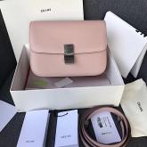 Celine Classic Box Bag In Smooth Calfskin Light Pink CY00065