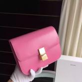 Celine Classic Box Bag In Smooth Calfskin Pink CY00083