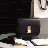 Celine Classic Box Bag In Smooth Calfskin Black CY00146