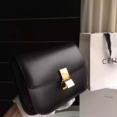 Celine Classic Box Bag In Smooth Calfskin Black CY00146