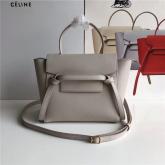 Replica Celine Nano Belt Bag In Light Taupe Grained Calfskin 185003 CY00183