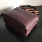 Replica Celine Small Soft Cube Bag In Smooth Calfskin Burgundy CY00209