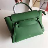 Celine Belt Bag In Green Grained Calfskin 2 Sizes CY00269