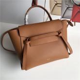 Celine Belt Bag In Brown Grained Calfskin 2 Sizes Replica CY00363