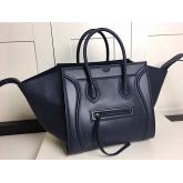 Celine Supple Calfskin Medium Luggage Phantom Bag Dark Blue CY00370