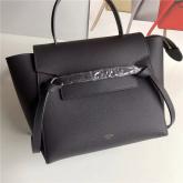 Celine Belt Bag In Deep Ink Grey Grained Calfskin 2 Sizes CY00432