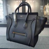 Celine Mini/Micro/Nano Luggage Tote Smooth Calfskin Black CY00450