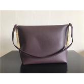 Designer Celine Flap Clasp Bag In Burgundy Smooth Calfskin CY00515