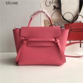 Celine Belt Bag In Coral Grained Calfskin 2 Sizes CY00557