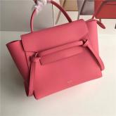 Celine Belt Bag In Coral Grained Calfskin 2 Sizes CY00557