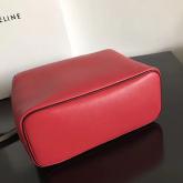 Celine Small Soft Cube Bag In Smooth Calfskin Red CY00606