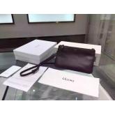 Celine Trio Bag In Wine Red Lambskin CY00623