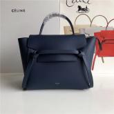 Designer Celine Belt Bag In Navy Grained Calfskin 2 Sizes CY00665