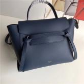 Designer Celine Belt Bag In Navy Grained Calfskin 2 Sizes CY00665