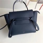 Celine Nano Belt Bag In Dark Navy Grained Calfskin 185003 CY00681