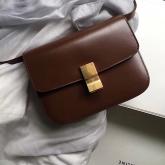 Celine Classic Box Bag In Smooth Calfskin Coco CY00762