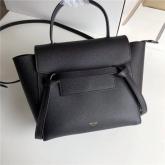 Designer Celine Nano Belt Bag In Black Grained Calfskin 185003 CY00828