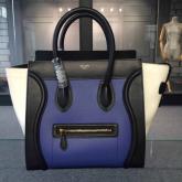 Celine Mini/Micro/Nano Luggage Tote Smooth Calfskin Tricolour CY00946