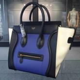 Celine Mini/Micro/Nano Luggage Tote Smooth Calfskin Tricolour CY00946