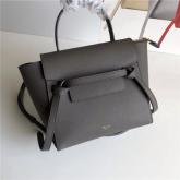 Replica Celine Nano Belt Bag In Dark Grey Grained Calfskin 185003 CY01186