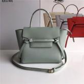 Celine Nano Belt Bag In Medium Green Grained Calfskin 185003 CY01300