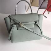 Celine Nano Belt Bag In Medium Green Grained Calfskin 185003 CY01300