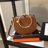 Chloe Nile Bracelet Bag Caramel Replica CY00201