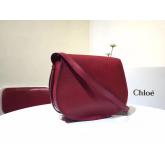 Replica Chloe Mini Marcie Bag In Small Grain Calfskin Red CY00273