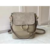 Designer Chloe Faye Backpack Grey CY00349