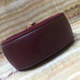 Chloe Drew Shoulder Bag Smooth And Suede Calfskin Wine CY00486