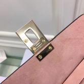 Chloe Drew Shoulder Bag Smooth And Suede Calfskin Pink CY00605