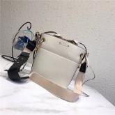 Chloe Small Roy Bucket Bag In White Smooth Calfskin CY00670