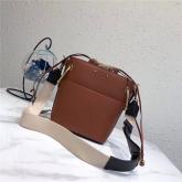 Chloe Small Roy Bucket Bag In Brown Smooth Calfskin CY00792