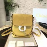 Chloe Faye Backpack Yellow Replica CY00963