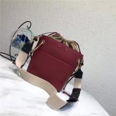 Chloe Small Roy Bucket Bag In Plum Purple Smooth Calfskin CY01199