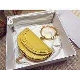 Chloe Small Nile Minaudiere In Smooth Calfskin Yellow CY01269