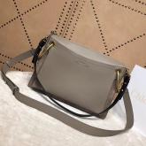 Chloe Roy Bag Motty Grey In Suede & Smooth Calfskin CY01295