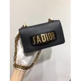 Dior Mini J'adior Flap Bag In Black Smooth Calfskin Replica CY00103