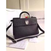 Dior Diorever Bag In Bullcalf Leather Black CY00521