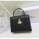 Dior Dioraddict Tote Bag In Black Smooth Calfskin CY00528