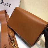 Designer Dio(r)evolution Flap Bag With Slot Handclasp M8000 Brown CY00537